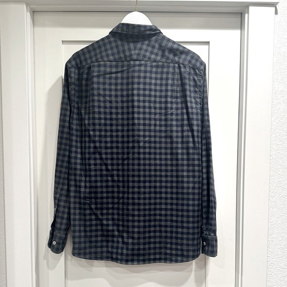 Men’s Charles Tyrwhitt Long Sleeve Checkered Button Down EUC Large Slim - Picture 2 of 3